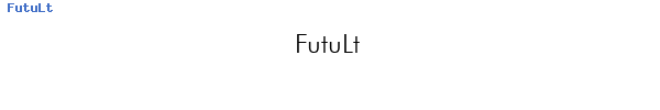 Fuente FutuLt.ttf
