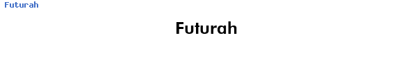 Fuente Futurah.ttf