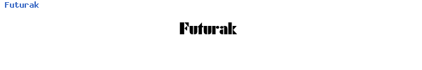 Fuente Futurak.ttf