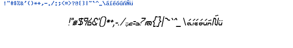 Fuente Futurex Arthur Italic.ttf