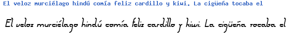 Fuente Futurex Arthur Italic.ttf