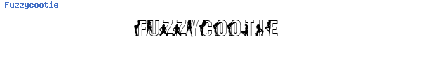 Fuente Fuzzycootie.ttf