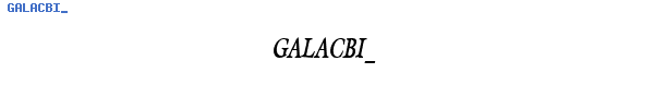 Fuente GALACBI_.TTF