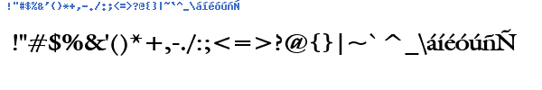 Fuente GALAWB__.TTF