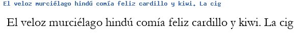 Fuente GARA.TTF