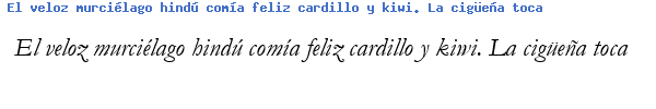 Fuente GARAIT.TTF