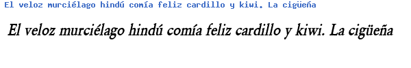 Fuente GARRICOZ.TTF