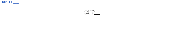 Fuente GASTI___.TTF