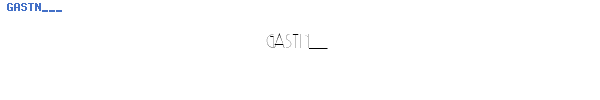 Fuente GASTN___.TTF