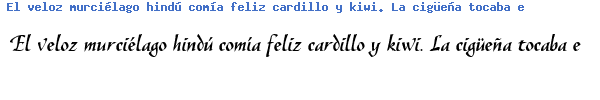 Fuente GAZECB__.TTF