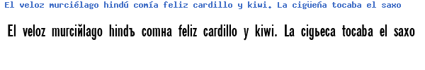 Fuente GAZRUBPL.TTF