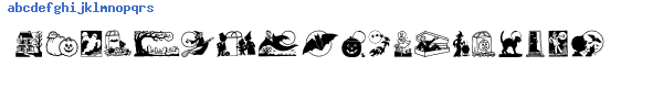 Fuente GE Happy Halloween.ttf
