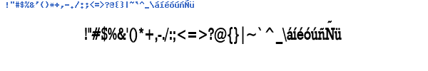 Fuente GEOTHI2B.TTF