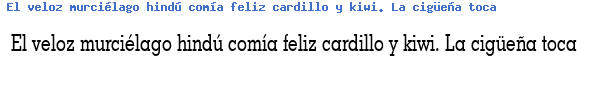 Fuente GEOTHI4R.TTF