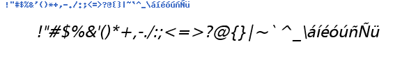 Fuente GILLIZ__.TTF