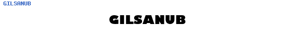 Fuente GILSANUB.TTF