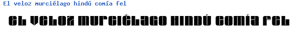 Fuente GLACIERN.TTF