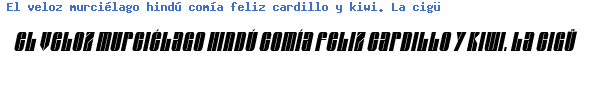 Fuente GLAZEEXI.TTF