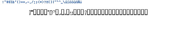Fuente GMEXOD__.TTF