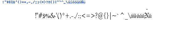 Fuente GOTHITHR.TTF