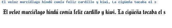 Fuente GOTHIWIR.TTF