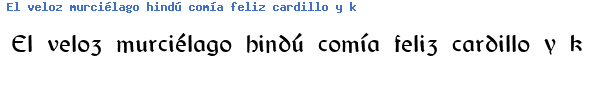 Fuente Gaelic.ttf
