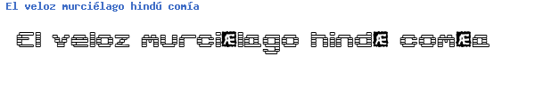 Fuente Gaposis Outline (BRK).TTF