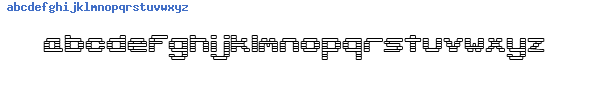 Fuente Gaposis Outline BRK.ttf