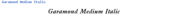Fuente Garamond Medium Italic.ttf