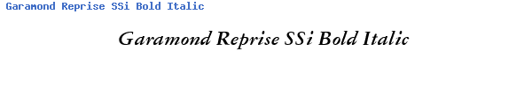 Fuente Garamond Reprise SSi Bold Italic.ttf