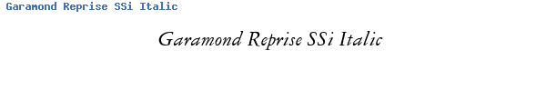 Fuente Garamond Reprise SSi Italic.ttf