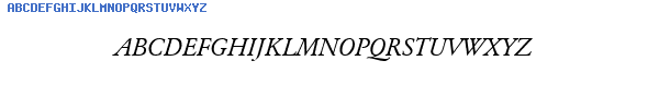 Fuente Garamond Roman Italic.ttf
