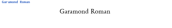Fuente Garamond Roman.ttf