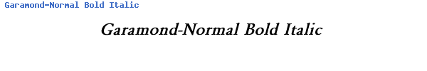 Fuente Garamond-Normal Bold Italic.ttf