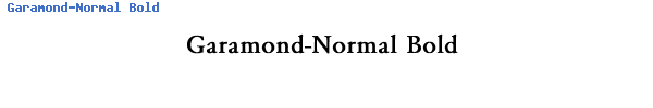Fuente Garamond-Normal Bold.ttf