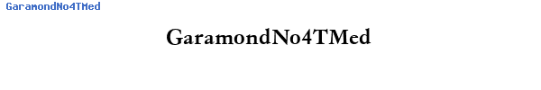 Fuente GaramondNo4TMed.ttf