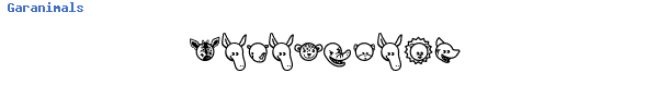 Fuente Garanimals.ttf
