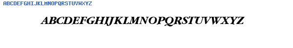 Fuente Garnet Bold Italic.ttf