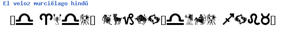 Fuente Ge Zodiac.ttf