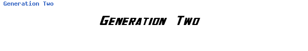Fuente Generation Two.ttf