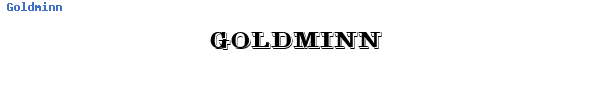 Fuente Goldminn.ttf