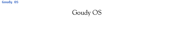 Fuente Goudy OS.ttf