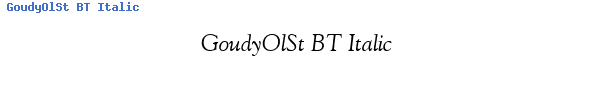 Fuente GoudyOlSt BT Italic.ttf
