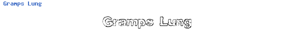 Fuente Gramps Lung.TTF