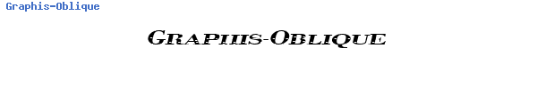 Fuente Graphis-Oblique.ttf