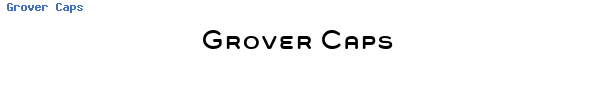 Fuente Grover Caps.ttf