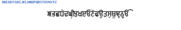 Fuente Gurmukhi.ttf