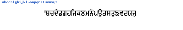 Fuente Gurmukhi.ttf