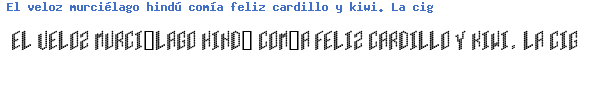 Fuente H.I.B. Cell Plain.TTF