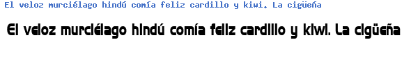 Fuente HANZETHB.TTF